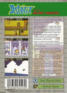 Astérix And The Secret Mission dos