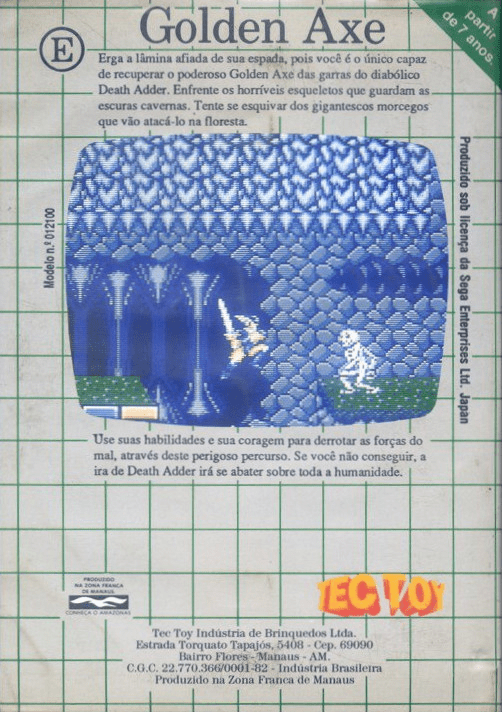 Ax Battler : A Legend of Golden Axe - Dos