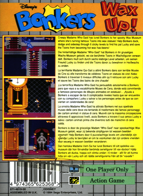Bonkers Wax Up! - Dos