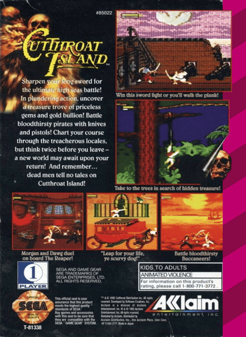 Cutthroat Island - Dos