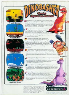 Dinobasher Starring Bignose the Caveman dos