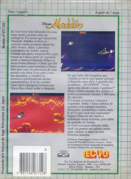 Disney's Aladdin - Dos