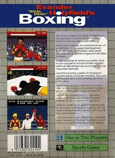 Evander Holyfield's "Real Deal" Boxing dos