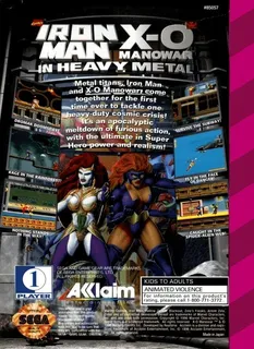 Iron Man X-O Manowar in Heavy Metal dos
