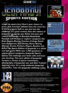 Jeopardy! : Sports Edition dos