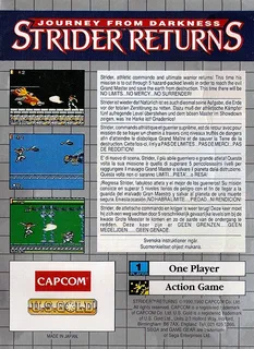 Journey from Darkness : Strider Returns dos