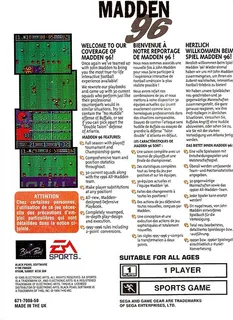 Madden 96 dos