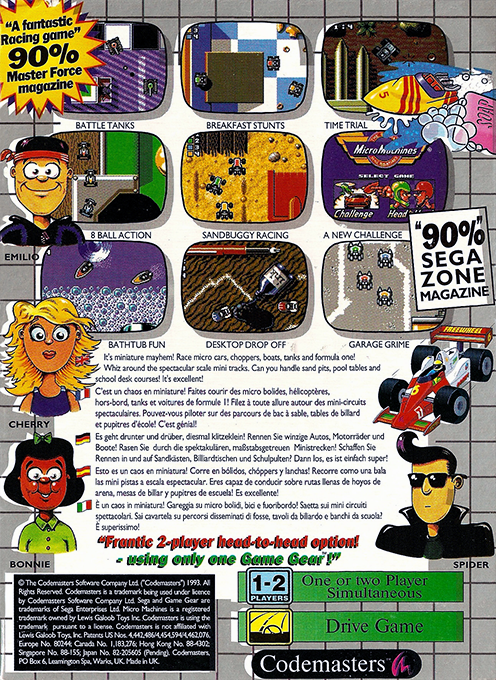 Micro Machines - Dos