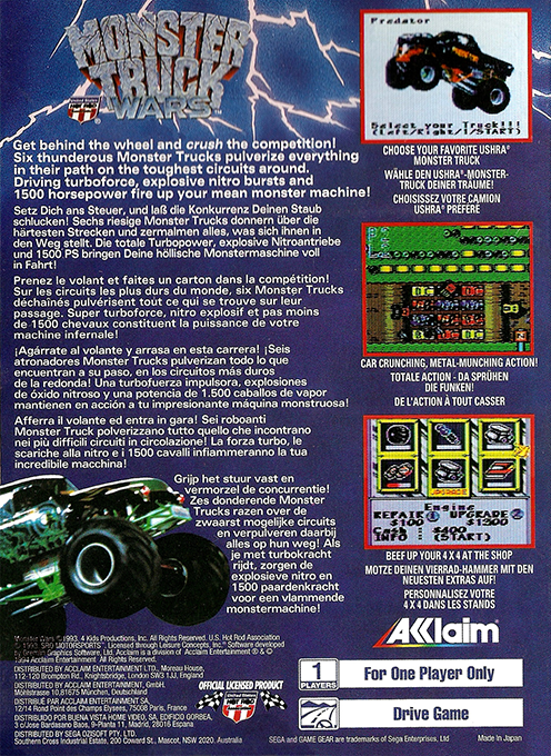 Monster Truck Wars - Dos