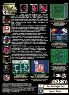 NFL Quarterback Club dos