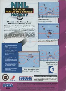 NHL All-Star Hockey dos