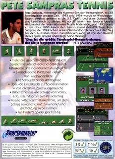 Pete Sampras Tennis dos