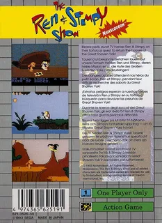 Quest for the Shaven Yak starring Ren Hoek & Stimpy dos