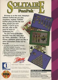 Solitaire FunPak dos