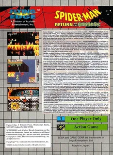 Spider-Man : Return of the Sinister Six dos