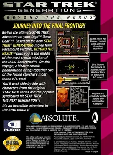 Star Trek : Generations : Beyond the Nexus dos