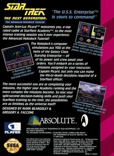 Star Trek : The Next Generation, The Advanced Holodeck Tutorial dos
