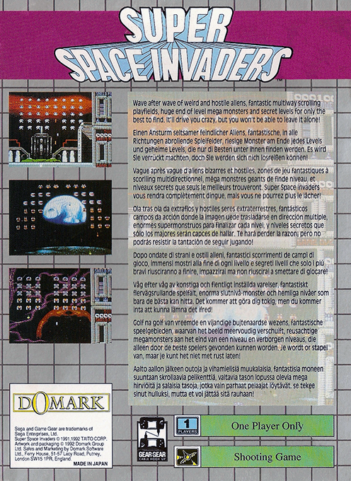 Super Space Invaders - Dos