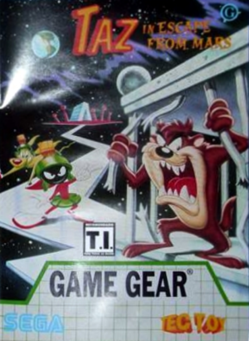 Taz in Escape from Mars