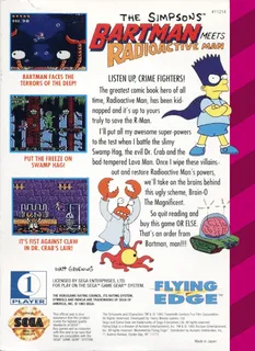 The Simpsons : Bartman Meets Radioactive Man dos