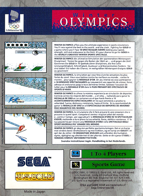 Winter Olympic Games: Lillehammer '94 - Dos