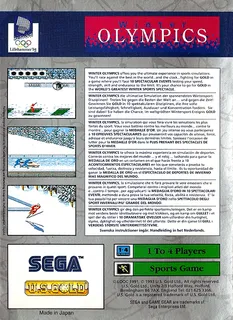 Winter Olympics dos