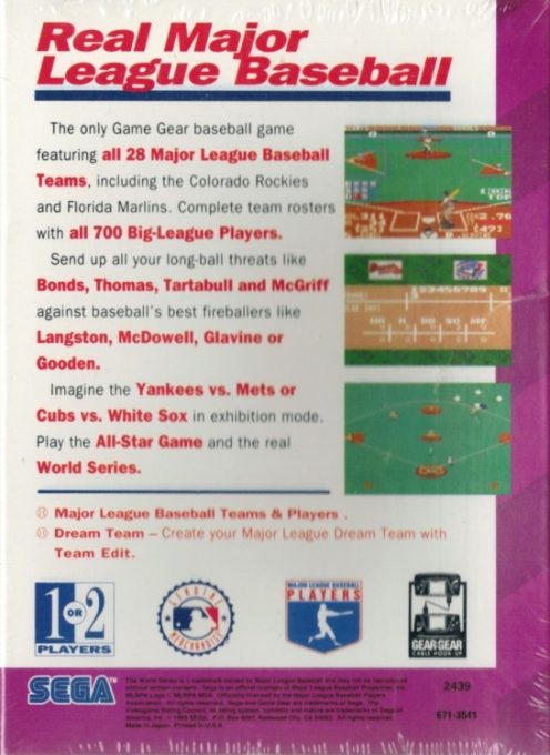 World Series Baseball - Dos