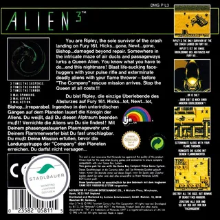 Alien 3 dos
