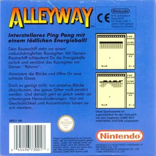 Alleyway dos