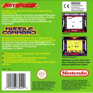 Arcade Classic No. 1 - Asteroids & Missile Command dos