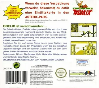 Astérix dos