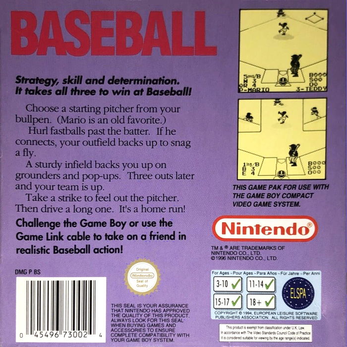 Baseball - Dos