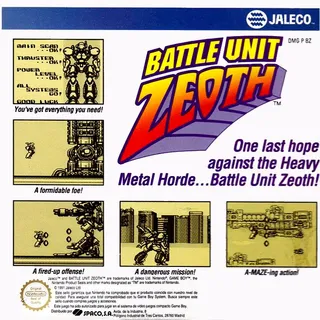 Battle Unit Zeoth dos