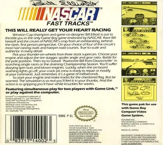 Bill Elliott's NASCAR Fast Tracks dos