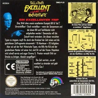 Bill & Ted's Excellent Game Boy Adventure dos