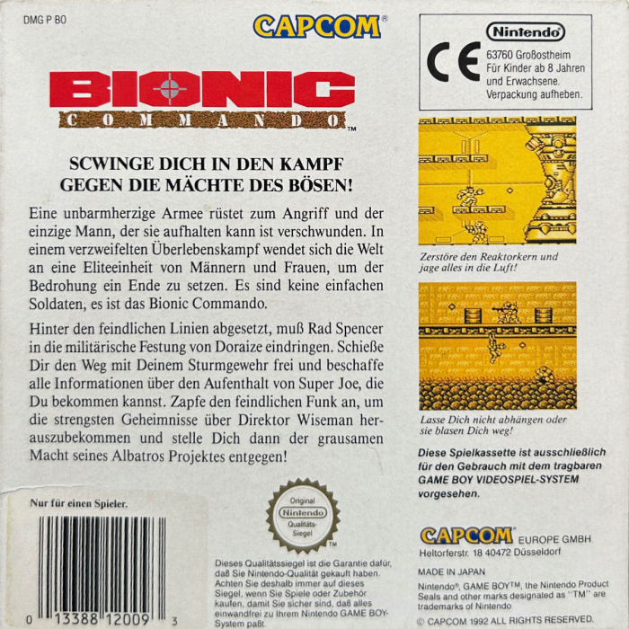 Bionic Commando - Dos