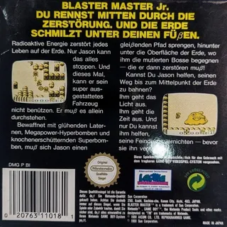 Blaster Master Boy dos
