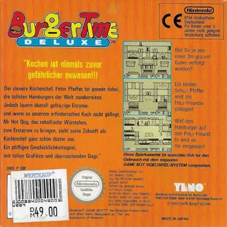 BurgerTime Deluxe dos