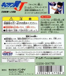 Captain Tsubasa J - Zenkoku Seiha E No Chousen dos