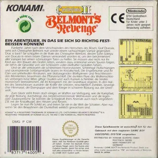 Castlevania II : Belmont's Revenge dos
