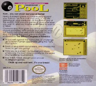 Championship Pool dos