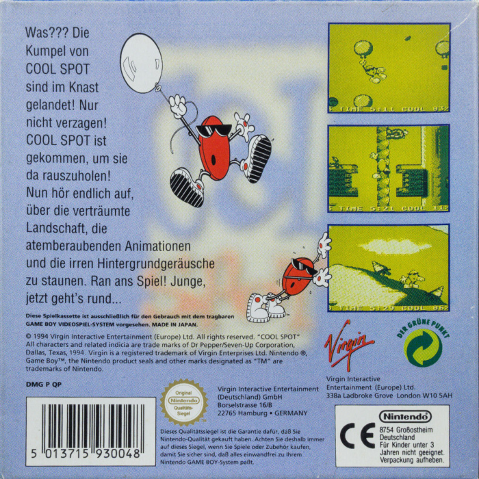Cool Spot - Dos