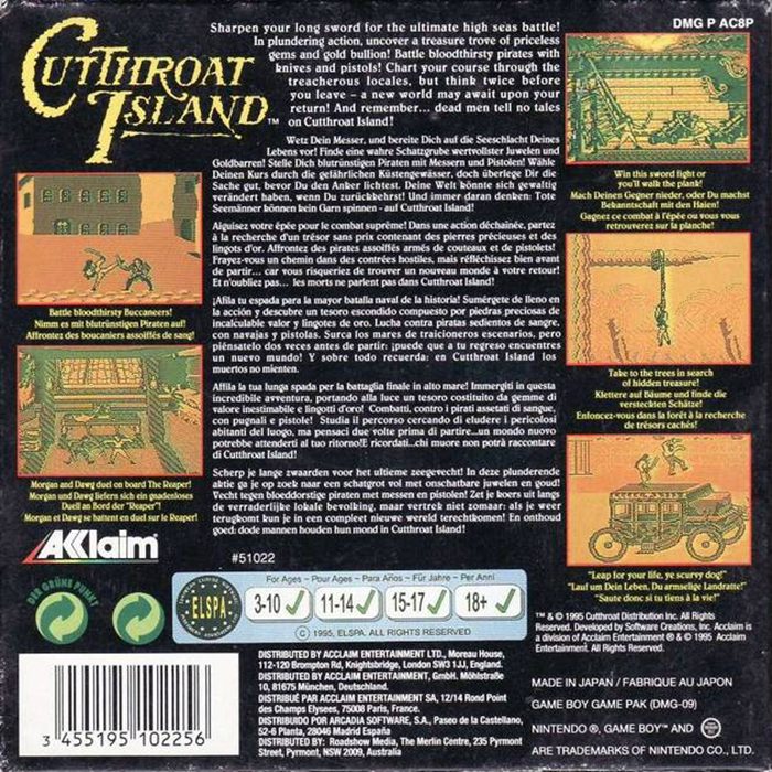 Cutthroat Island - Dos