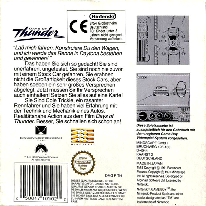 Days of Thunder - Dos