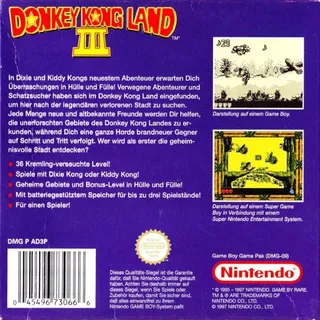Donkey Kong Land III dos