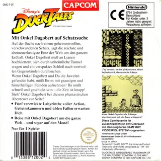 DuckTales : La Bande à Picsou dos