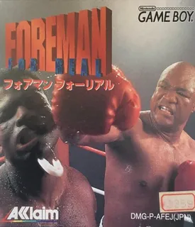 Foreman for Real