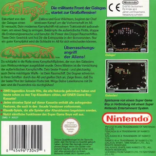 Galaga & Galaxian dos