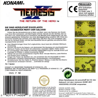 Gradius : The Interstellar Assault dos