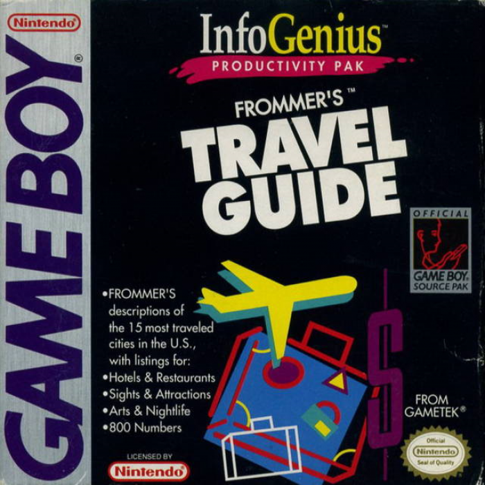 InfoGenius Productivity Pak - Frommer's Travel Guide
